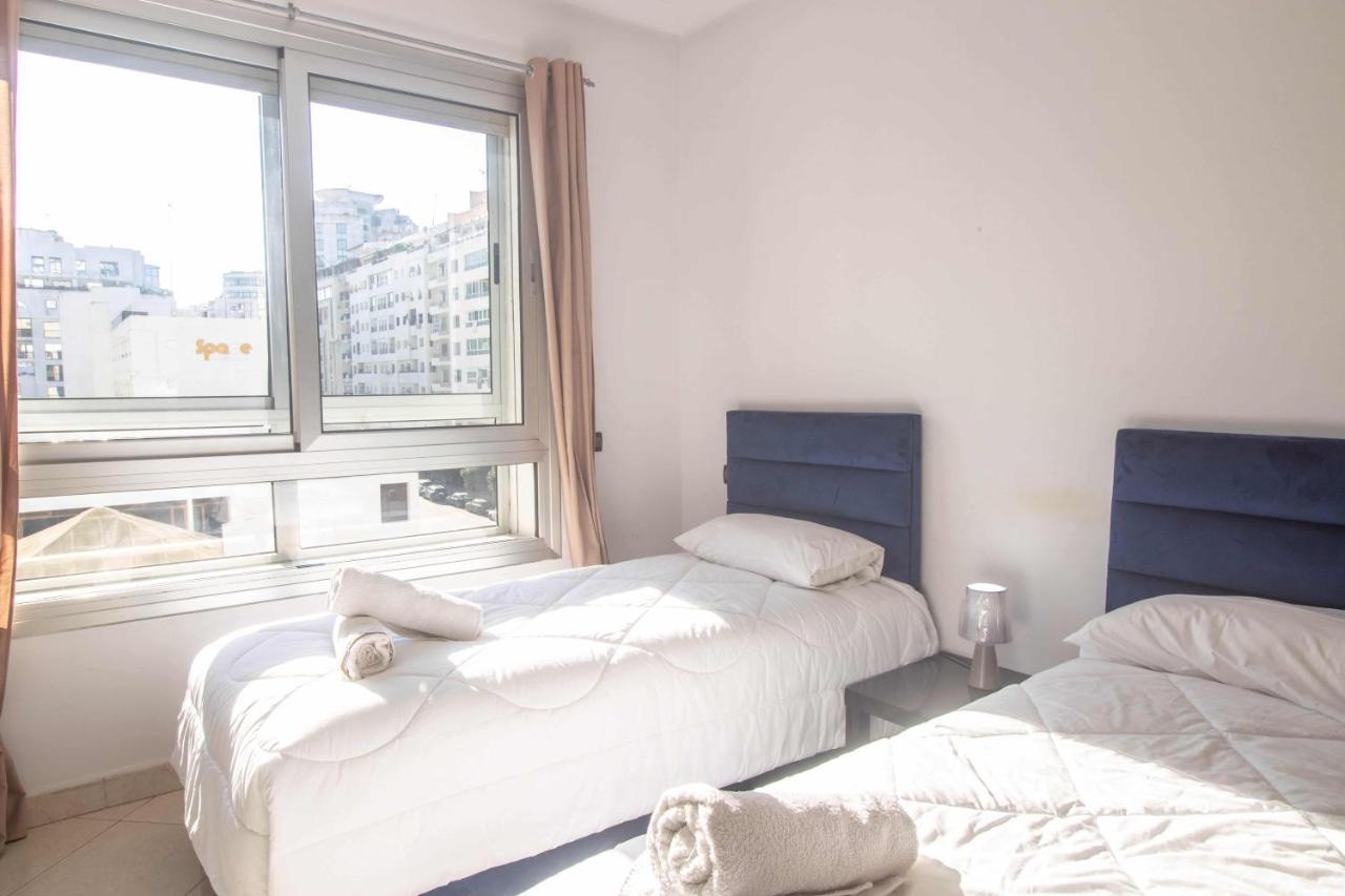 Appartement Haut Standing Central Corniche Tanger Exteriör bild